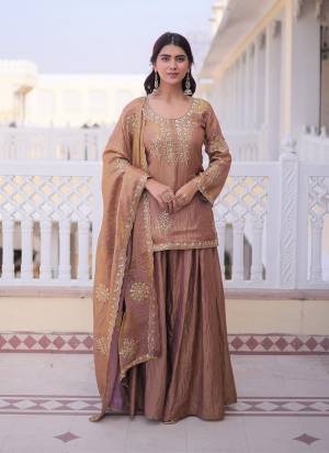 Attactive These Beautiful Looking Readymade Suit With Dupatta.These Top And Bottom Are Fendy Crush And Dupatta is Fabricated On Fendy Crush.Its Beautified With Designer Jari,Sequance Embroidery Work.