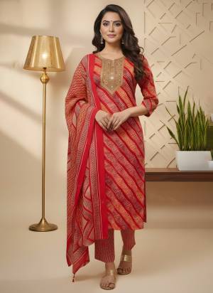 Attrective These Suit in Fine Colored Pair With Bottom And Dupatta.These Top And Bottom Are Fabricated On Cotton Pair With Cotton Dupatta.Its Beautified With Designer Printed Designer With Embroidery Work.