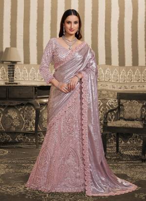 Look Attractive These Designer Party Wear Ready To Wear Fancy Lahenga Style Saree in Fine Colored.These Lahenga Saree Are Foil Satin And Blouse Mono Net is Fabricated.Its Beautified Fancy Sequance Embroidery,Beads Work.