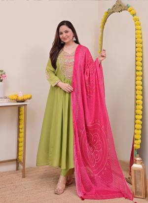 Garb These Suit in Fine Colored Pair With Bottom And Dupatta.These Top Are Chinon And Bottom Are Fabricated On Viscose Pair With Silk Dupatta.Its Beautified With Designer Embroidery Work,Printed.