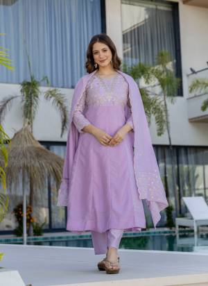 Garb These Suit in Fine Colored Pair With Bottom And Dupatta.These Top Are Vichitra Silk And Bottom Are Fabricated On Chanderi Pair With Vichitra Silk Dupatta.Its Beautified With Designer Embroidery Work.