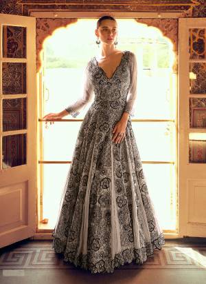 Looking These Party Wear Free Size Stitched Anarkali Suit in Fine Colored Pair.These Top Are Viscose Fabric.Its Beautified With Heavy Designer Embroidery Work.