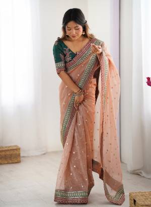 Garb These Party Wear Saree in Fine Colored.These Saree Are Banarasi Crush And Blouse is Diamond Silk Fabricated.Its Beautified With Designer Coding,Sequance Embroidery Work Lace Border And Blouse.