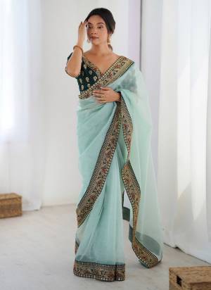 Garb These Party Wear Saree in Fine Colored.These Saree Are Banarasi Crush And Blouse is Diamond Silk Fabricated.Its Beautified With Designer Coding,Sequance Embroidery Work Lace Border And Blouse.