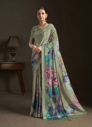 Looking These Party Wear Ready To Wear Saree With Blouse in Fine Colored.These Saree Are Silk Crepe And Blouse is Silk Crepe Fabricated.Its Beautified With Designer Digital Printed.