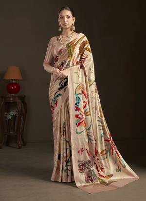 Looking These Party Wear Ready To Wear Saree With Blouse in Fine Colored.These Saree Are Silk Crepe And Blouse is Silk Crepe Fabricated.Its Beautified With Designer Digital Printed.