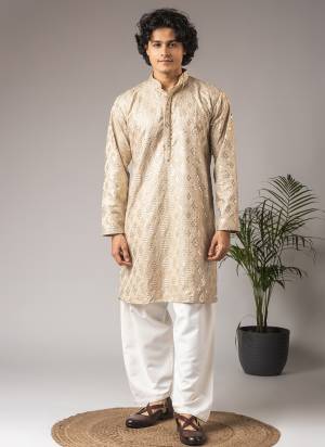 For A festive And Party Wear,Attractive These Readymade Kurta With Payjama in Fine Colored.These Kurta is Fabricated On Viscose And Art Silk Bottom With Designer Embroidery Work.Buy Now.