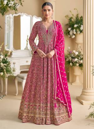 Attractive These Party Wear Free Size Stitched Anarkali Suit in Fine Colored Pair With Dupatta.These Top Are Georgette And Dupatta Are Georgette And Pair With Santoon Inner.Its Beautified With Heavy Designer Embroidery Work.