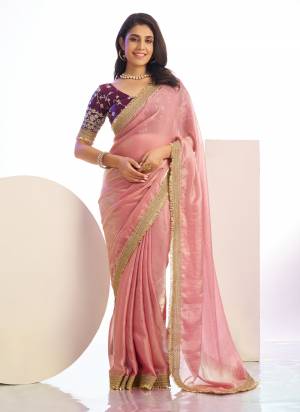 Grab These Party Wear Saree in Fine Colored Pair With Blouse.These Saree Are Satin and Blouse Are Fabricated On Art Silk.Its Beautified With Designer Embroidery Work.