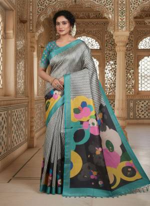 Attractive These Fastive And Party Wear Saree in Fine Colored.These Saree And Blouse is Fabricated On Crepe Silk.Its Beautified With Designer Digital Printed.