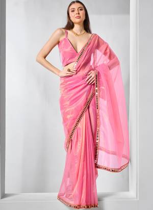 Attractive Look These Party Wear Saree in Fine Colored.These Saree Are Gold Twill Net And Blouse is Gold Twill Net Fabricated.Its Beautified With Designer Real Mirror,Coding Lace Border.