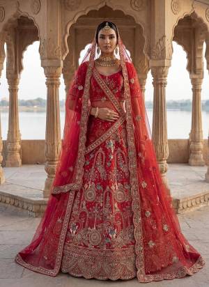 Attrective These Beautiful Looking Readymade Suits.These Top And Bottom And Dupatta Are Georgette Fabricated.Its Beautified  With Disigner Heavy Embroidery,Beads Work.