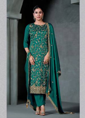 Garb These Party Wear Salwar Suit in Fine Colored Pair With Bottom And Dupatta.These Top And Dupatta Are Fabricated On Satin Chiffon Pair With Santoon Bottom.Its Beautified With Heavy Designer Embroidery With Hand Work.