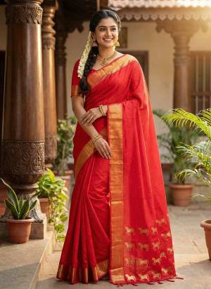 Garb These Fastive And Party Wear Saree in Fine Colored.These Saree And Blouse is Fabricated On Soft Silk.Its Beautified With Heavy Woven Jari Designer.