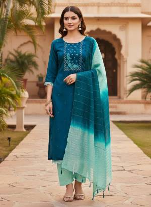 Garb These Disigner Suit in Fine Colored Pair With Bottom And Dupatta.These Top Are Coco Silk And Dupatta Are Fabricated On Cotton Jari Pair With Cotton Bottom.Its Beautified With Designer Embroidery Work.