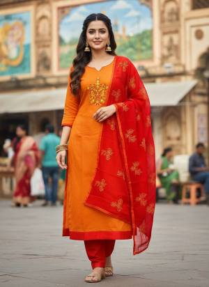 Garb These Disigner Suit in Fine Colored Pair With Bottom And Dupatta.These Top Are Modal Chanderi And Dupatta Are Fabricated On Nazmin Pair With Cotton Bottom.Its Beautified With Designer Embroidery Work.