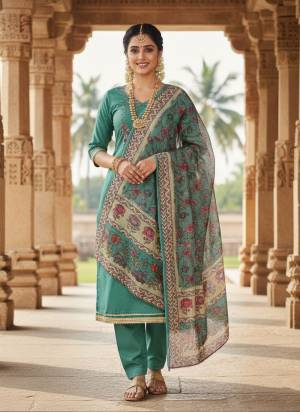 Garb These Disigner Suit in Fine Colored Pair With Bottom And Dupatta.These Top Are Roman Silk And Dupatta Are Fabricated On Organza Pair With Santoon Bottom.Its Beautified With Designer Embroidery Work With Woven And Printed Dupatta.
