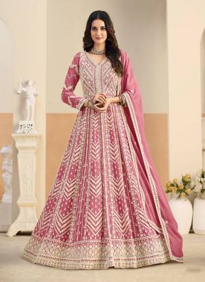 Looking These Beautiful Party Wear Fine Color Anarkali Suits.These Top Are Faux Georgette And Dupatta Are Faux Georgette And Bottom Santoon Fabricated.Its Beautified With Heavy Designer Embroidery Work.
