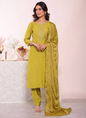 Garb These Suit in Fine Colored Pair With Bottom And Dupatta.These Top Are Poly Silk And Bottom Are Fabricated On Poly Silk Pair With Silk Dupatta.Its Beautified With Designer Embroidery Work.