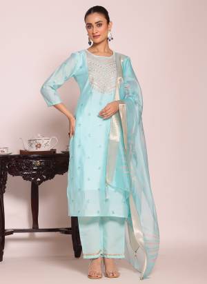 Garb These Suit in Fine Colored Pair With Bottom And Dupatta.These Top Are Poly Silk And Bottom Are Fabricated On Poly Silk Pair With Banarasi Dupatta.Its Beautified With Designer Embroidery Work.