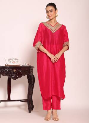 Garb These Suit in Fine Colored Pair Top With Bottom.These Top Are Poly Silk And Bottom Are Fabricated On Poly Silk.Its Beautified With Designer Embroidery Work.