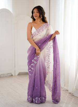 Attractive These Fancy Party Wear Saree in Fine Pedding  Colored.These Saree Are Crunchy And Blouse is Satin Silk Fabricated.Its Beautified With Peding Color,Designer Sequance Embroidery Work.