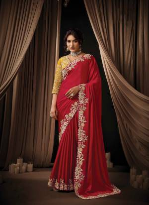 Look Attractive These Designer Party Wear Fancy Saree in Fine Colored.These Saree Are Lustrous Satin Silk And Blouse Milky Satin is Fabricated.Its Beautified Fancy Sequance Embroidery,Pearl Hand Work.