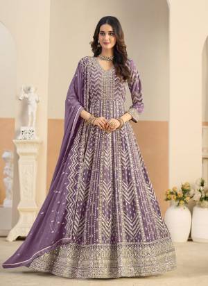 Looking These Beautiful Party Wear Fine Color Anarkali Suits.These Top Are Faux Georgette And Dupatta Are Faux Georgette And Bottom Santoon Fabricated.Its Beautified With Heavy Designer Embroidery Work.