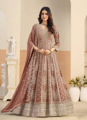 Looking These Beautiful Party Wear Fine Color Anarkali Suits.These Top Are Faux Georgette And Dupatta Are Faux Georgette And Bottom Santoon Fabricated.Its Beautified With Heavy Designer Embroidery Work.