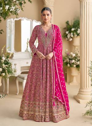 Attractive These Party Wear Free Size Stitched Anarkali Suit in Fine Colored Pair.These Top And Dupatta Are Georgette And Pair With Santoon Inner.Its Beautified With Heavy Designer Embroidery,Hand Work.