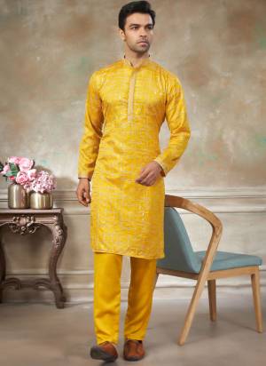 Looking These Party Wear Mans Wear Kutra Payjama wearing this fashionable. Tailored Kurta Are Silk And Payjama Silk finest Fabriced With Designer Embroidery Work and fashioned with a banded collar for a dash of style.