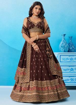  Looking This Party Wear Fine Color Fancy Heavy Designer Choli And Lahenga Fabriced On Chinon And Dupatta Chinon In Fabricated Beautified With Attrective Designer Sequance Embroidery Work. Buy Now.