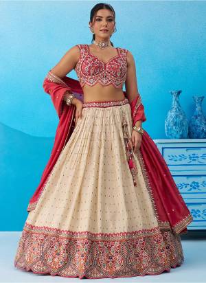 Attrective Looking This Party Wear Fine Color Fancy Heavy Designer Choli And Lahenga Fabriced On Jacquard Silk And Dupatta Cosmos Silk In Fabricated Beautified With Attrective Designer Sequance,Thread Embroidery Work. Buy Now.