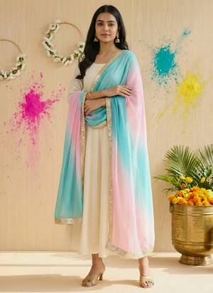 Grab These Beautiful Colored Ethnic Dupatta.This Dupatta is Fabricated On Beautiful Organza Fabric . It Is Beautified With Beautiful Designer Printed.