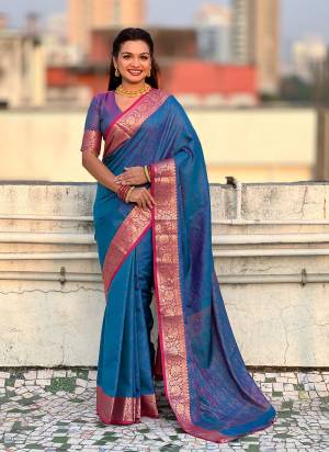 Garb These Party Wear Saree in Fine Colored.These Saree And Blouse is Fabricated On Soft Silk.Its Beautified With Weaving Bandhani Designer.