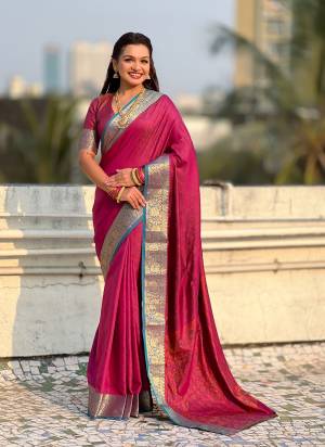 Garb These Party Wear Saree in Fine Colored.These Saree And Blouse is Fabricated On Soft Silk.Its Beautified With Weaving Bandhani Designer.