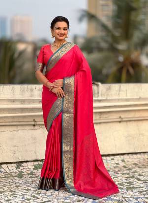 Garb These Party Wear Saree in Fine Colored.These Saree And Blouse is Fabricated On Soft Silk.Its Beautified With Weaving Bandhani Designer.
