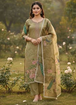 Grab These Suit in Fine Colored Pair With Bottom And Dupatta.These Top Are Simmer Cotton And Dupatta Are Fabricated On Simmer Cotton Pair With Rayon Bottom.Its Beautified With Designer Printed, Hand Work.