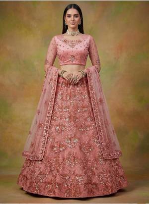 For A Fancy Designer Look,Grab These Lehenga Choli With Dupatta in Fine Colored.These Lehenga And Choli Are Net And Dupatta Are Fabricated On Soft Net Pair.Its Beautified With Fancy 3 D Sequance,Multy Thread Embroidery Work. 