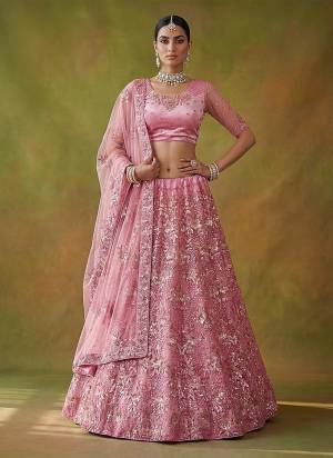 For A Fancy Designer Look,Grab These Lehenga Choli With Dupatta in Fine Colored.These Lehenga And Choli Are Net And Dupatta Are Fabricated On Soft Net Pair.Its Beautified With Fancy 3 D Sequance,Multy Thread Embroidery Work. 