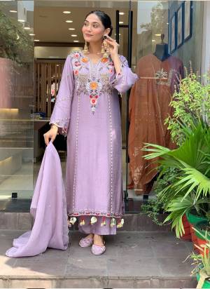 Looking These Suit in Fine Colored Pair With Top Bottom And Dupatta.These Top Are P V Chanderi And Bottom Are Fabricated On P V Chanderi Pair With P V Chanderi Dupatta.Its Beautified With Designer Embroidery Work.