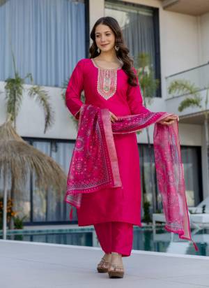 Looking These Suit in Fine Colored Pair With Top Bottom And Dupatta.These Top Are Chanderi And Bottom Are Fabricated On Chanderi Pair With Organza Dupatta.Its Beautified With Designer Embroidery Work.