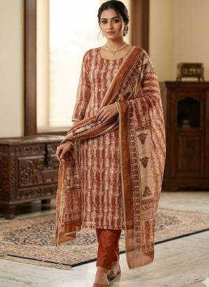 Attractive These Suit in Fine Colored Pair With Bottom And Dupatta.These Top Are Lilen Cotton And Dupatta Are Fabricated On Lilen Cotton Pair With Rayon Bottom.Its Beautified With Designer Printed, Hand Work.