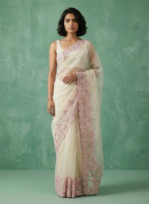 Garb These Party Wear Fancy Saree in Fine Colored.These Saree And Blouse is Fabricated On Chanda Silk.Its Beautified With Designer Floral Thread,Jari Embroidery Cut Work.