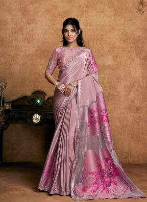 Look Attrective These Designer Party Wear Saree in Fine Colored.These Saree Are Crepe Silk And Blouse Crepe Satin Silk is Fabricated.Its Beautified Desiger Embroidery,Pearl,Stone Work.