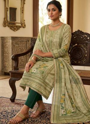 Looking These Suit in Fine Colored Pair With Bottom And Dupatta.These Top Are Viscose And Dupatta Are Fabricated On Cotton Silk Pair With Dull Santoon Bottom.Its Beautified With Designer Digital Printed,Hand Work.