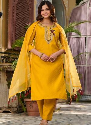 Garb These Readymade Suit in Fine Colored Pair With Bottom And Dupatta.These Top And Bottom Are Fabricated On Viscose Rayon Pair With Organza Dupatta.Its Beautified With Designer Embroidery Work.