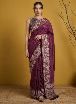 Attractive These Party Wear Fancy Saree in Fine Colored.These Saree And Blouse is Fabricated On Soft Silk.Its Beautified With Woven Pallu Border Designer, Floral Printed.