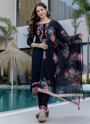 Looking These Suit in Fine Colored Pair With Bottom And Dupatta.These Top Are D Chinon And Bottom Are Fabricated On D Chinon Pair With Tabby Dupatta.Its Beautified With Designer Embroidery Work With Printed Dupatta.