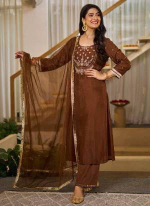 Looking These Suit in Fine Colored Pair With Bottom And Dupatta.These Top Are Vichitra Silk And Bottom Are Fabricated On Vichitra Silk Pair With Organza Dupatta.Its Beautified With Designer Embroidery Work.